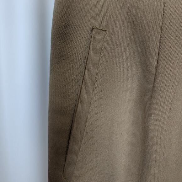 90s Vintage INC International Concepts Double Breasted Wool Pant Suit Tan Size 8 - Picture 10 of 16